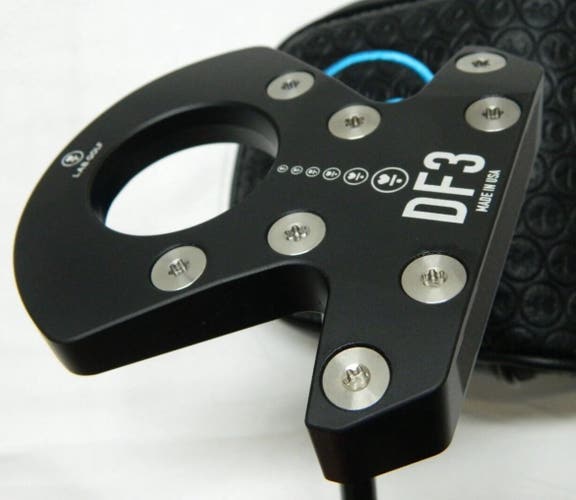 Black L.A.B. Golf DF3 Right Handed Putter 35" (New) Accra Shaft and 69 degree