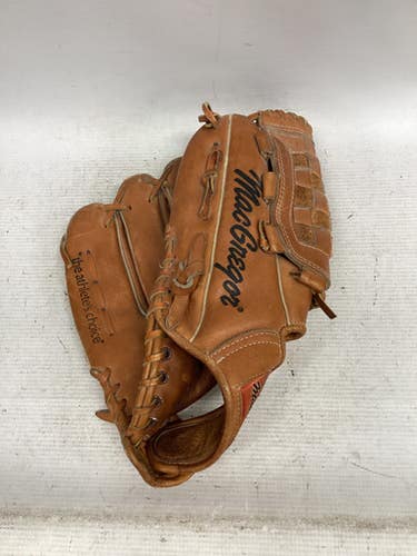 Used MacGregor GARRY MADDOX BB/SB Glove LH Throw Brown 12" 11851-S000039595