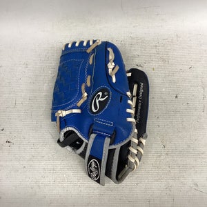 Used Rawlings PLAYER SERIES BB/SB Glove RH Throw Royal Blue 10 1/2" 11851-S000039592
