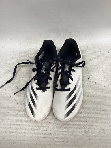 Used Adidas Soccer Indoor Shoes White Junior 02.5 11851-S000039591