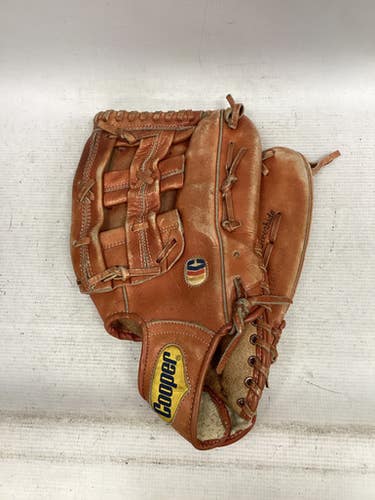 Used Cooper DIAMOND DELUXE BB/SB Glove RH Throw Brown 14" 11851-S000039596
