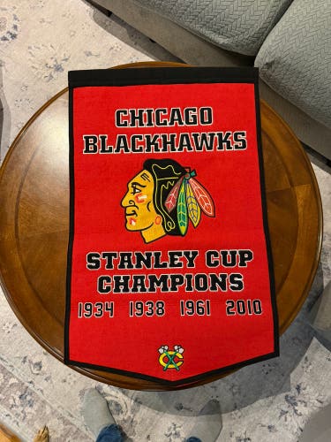 Chicago Blackhawks 2013 Stanley Cup Champions Full Size Banner