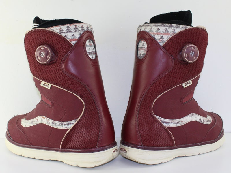 Vans Aura BOA Snowboard Boots (Used) Size M 7.5 (W 8.5)