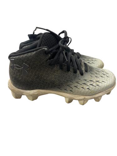 Used Under Armour BASEBALL CLEATS BB/SB Cleats Black Junior 03.5 11863-S000024541