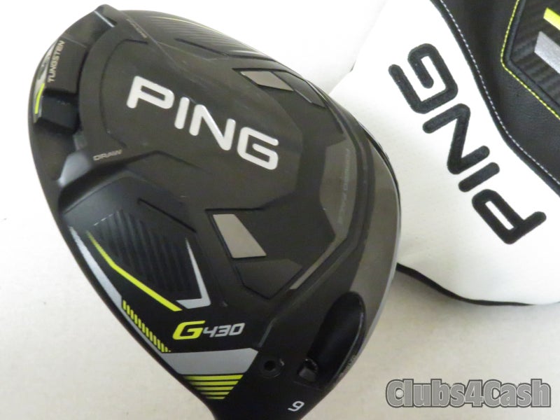 PING G430 LST Driver 9° Mitsubishi Kai'li White 60 X-Flex +Cover  Near MINT