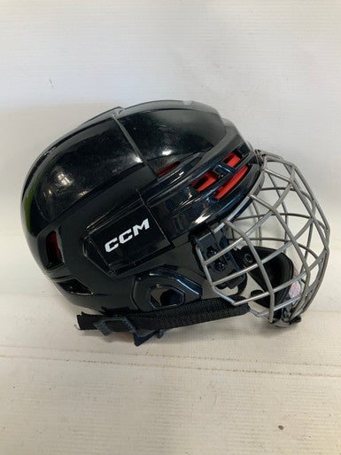Used CCM TACKS 70 Helmet Cage Combo Black SM 11823-S000035565