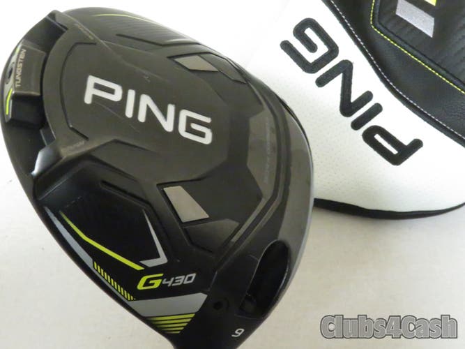 PING G430 LST Driver 9° TOUR 2.0 Chrome 65 Stiff Flex +Cover  MINTy