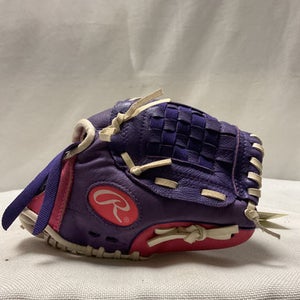 Used Rawlings HFP10PPW BB/SB Glove T-ball Pink 10" 11490-S000266859