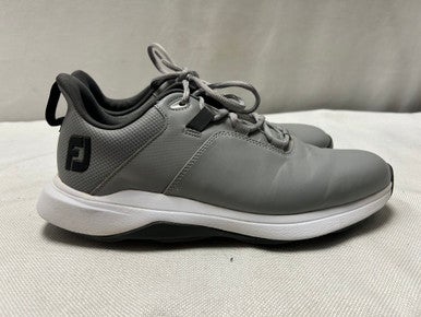 Used Foot Joy Mens Golf Shoes Grey Senior 10 11490-S000266826