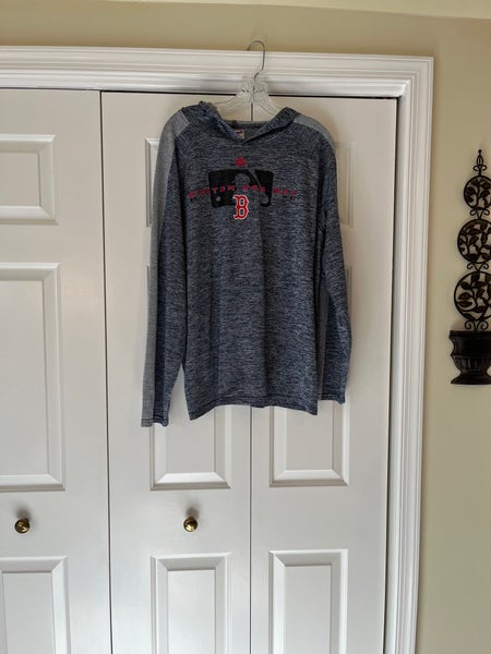 Men's XL Majestic MLB Boston Red Sox long sleeve, lightweight hoodie