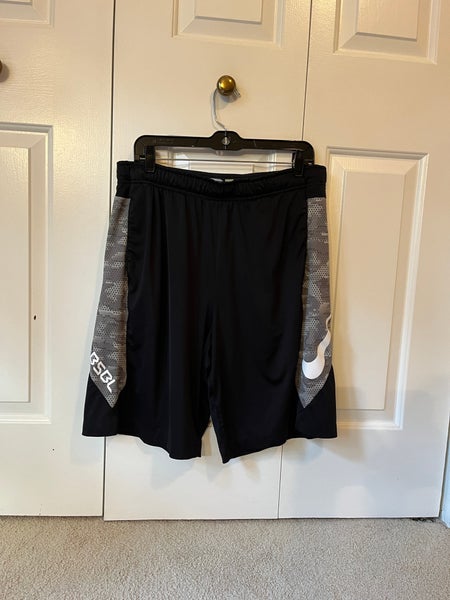 Men’s LG Nike MLB Dri-Fit baseball shorts with camo accents
