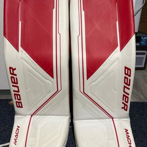 Medium Bauer MACH Goalie Leg Pads barely used