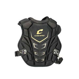 Used Champro CHAMPRO CHEST PROTECTOR Catchers Chest Protector Black Youth 11682-S000123055