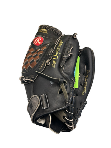 Used Rawlings BLACK GOLD SERIES  11 1/2 BB/SB Glove RH Throw Black 11 1/2" 11682-S000123056