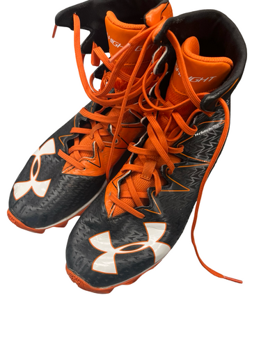 Used Under Armour Adult FB Cleats Black Senior 6 11682-S000123034