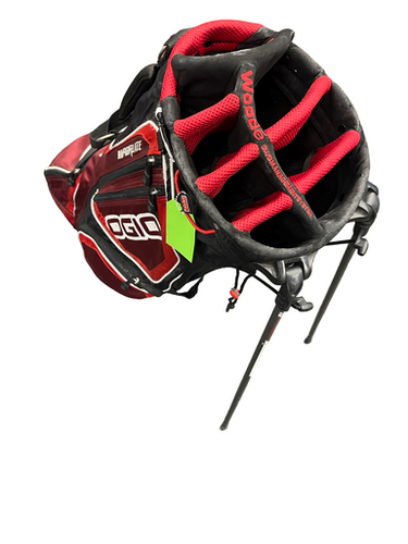 Used Ogio 8 WAY OGIO WOODE Mens Stand Bag Red 11682-S000123035