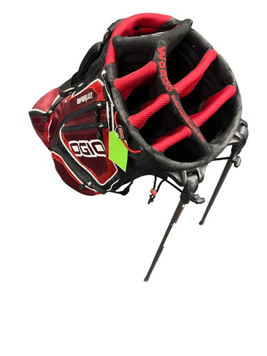Used Ogio 8 WAY OGIO WOODE Mens Stand Bag Red 11682-S000123035