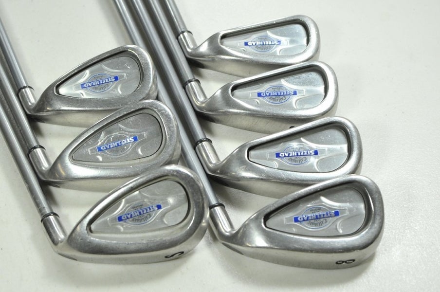 Callaway Steelhead X-14 5-PW,SW Iron Set Right Regular Flex Graphite # 204795