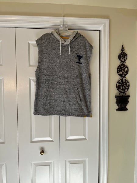 Men’s XL Under Armour Project Rock sleeveless hoodie