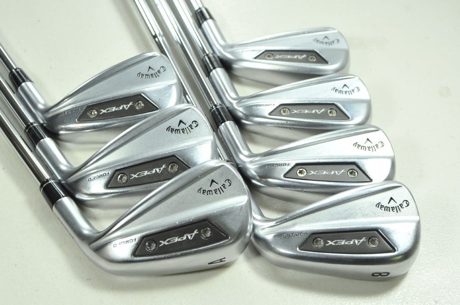 Callaway Apex Ai200 5-PW,AW Iron Set Stiff Flex Right DG MID S300 Steel # 204929