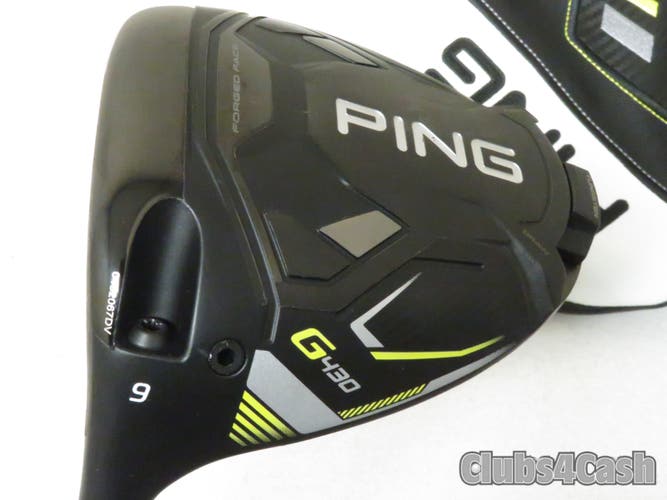 PING G430 LST Driver 9 Alta CB 55 Black Stiff Flex +Cover .. LEFT LH  Near MINT