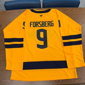 Filipino Forsberg - Yellow XL Men's Four Nations Jersey (New)