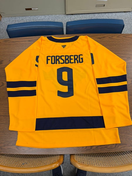 Filipino Forsberg - Yellow XL Men's Four Nations Jersey (New)