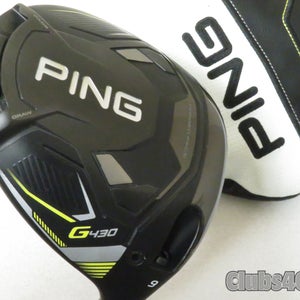 PING G430 LST Driver 9° Alta CB 55 Black Regular Flex +Cover .. Near MINT