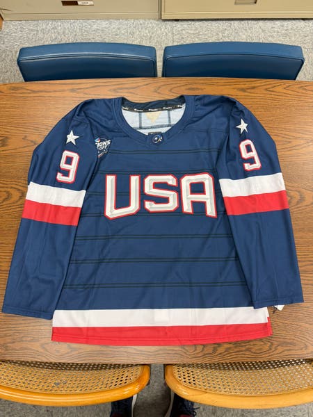 Jack Eichel Blue XL Men's Four Nations Jersey (New