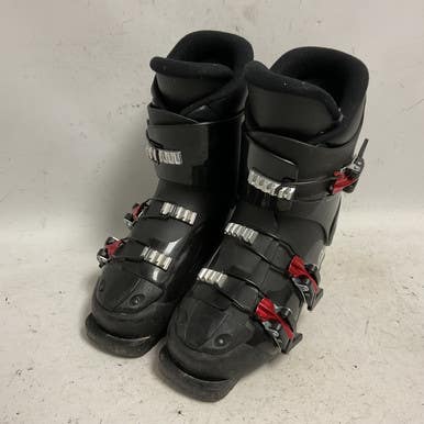 Used Alpina J3 Boys DH Ski Boot Black And Red 225 MP - J04.5 - W5.5 11855-S000193856
