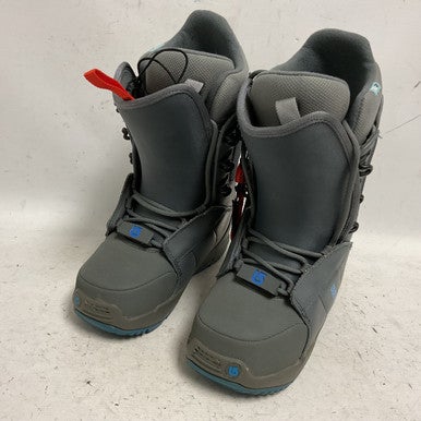 Used Burton PROGRESSION Women's Snowboard Boots Grey Senior 4 11855-S000193855