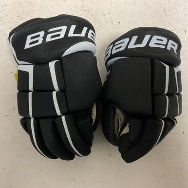 Used Bauer SUPREME ONE 20 Junior Gloves Black And White 10" 11855-S000193853
