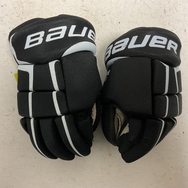 Used Bauer SUPREME ONE 20 Junior Gloves Black And White 10" 11855-S000193853