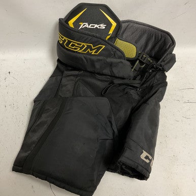 Used CCM TACKS 4752 Senior Pant Black And Yellow MD 11855-S000193839