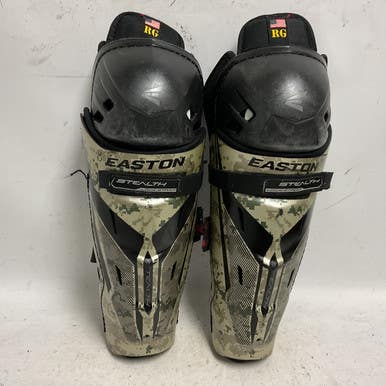 Used Easton STEALTH C7.5 Senior Shin Guards Camouflage 14" 11855-S000193842
