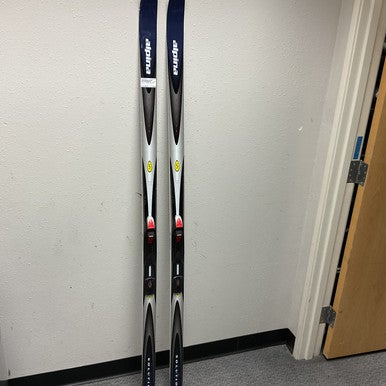 Used Alpina TOURING SOLUTION Womens XC Ski/Binding Navy Blue And Chrome 180 cm 11855-S000193837