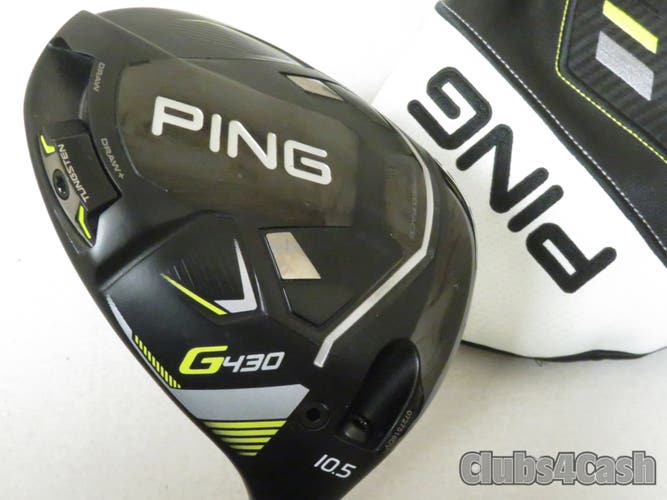 PING G430 SFT Driver 10.5 HZRDUS Smoke RDX Red 60g 6.0 Stiff Flex +Cover