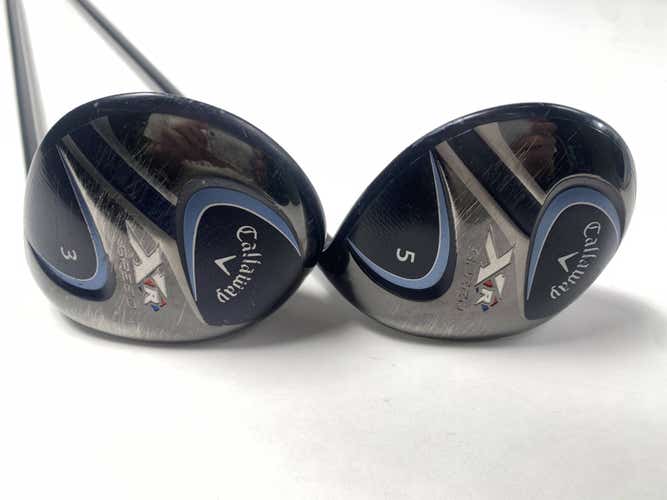 Callaway XR Speed 3 & 5 Fairway Wood Set 15* 18* HZRDUS 4.0 Ladies Graphite RH