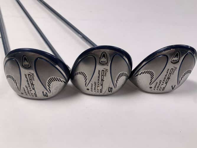 Cobra Speed LD M Offset Wood Set 3 5 7 | 15* 18* 21* Bassara M Speed Ladies RH