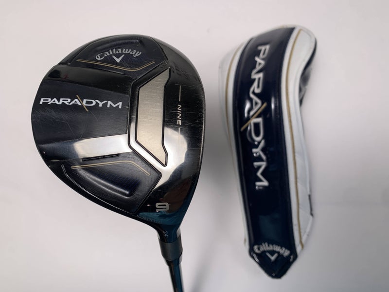 Callaway Paradym 9 Fairway Wood 24* HZRDUS 6.0 Gen 4 Dual Torsional Reg RH HC