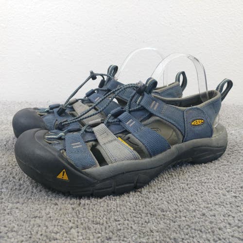 Keen Newport H2 Sandals Mens Size 9.5 Shoes Waterproof Slingback Hiking Blue