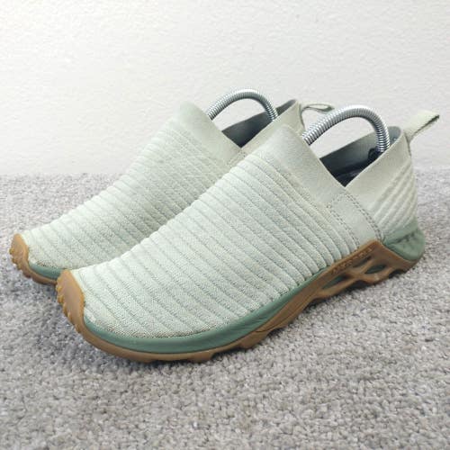 Merrell Range Laceless Air Cushion Womens 7.5 Slip On Shoes Light Green Low Top