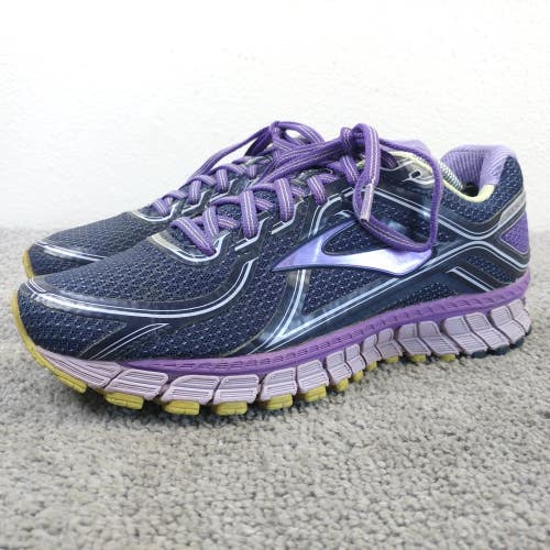 Brooks Adrenaline GTS 16 Womens Size 8.5 Running Shoes Low Top Purple Sneaker