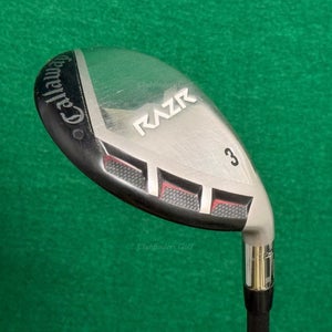 Callaway RAZR X 21 3 Hybrid Factory H60G Graphite Stiff w/ HC
