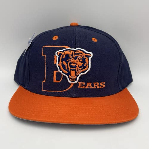 Vintage 90s Chicago Bears Annco American Needle NFL Football Snapback Hat - NWT