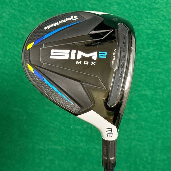 TaylorMade SIM2 MAX 15 Fairway 3 Wood Fujikura Ventus Blue 6-S Graphite Stiff