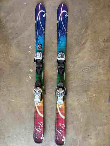 120 cm Axis Luna Skis With Bindings (Used)