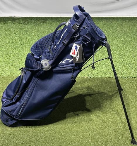NEW Sun Mountain Eclipse E 3.5 4-Way Stand Carry Golf Bag Color: Navy
