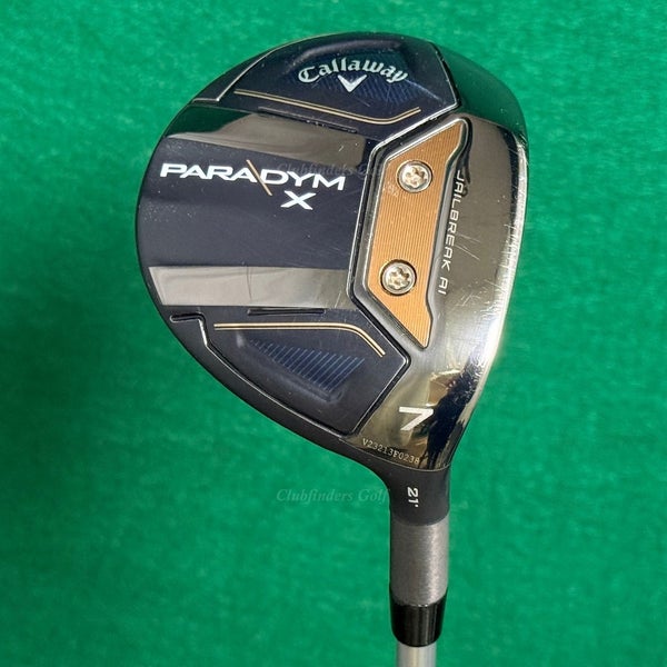 Callaway Paradym X 21 Fairway 7 Wood Aldila Ascent 50-A Graphite Seniors