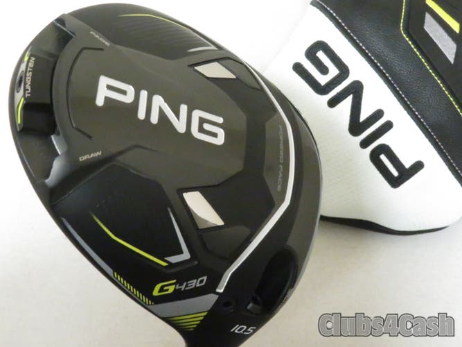 PING G430 MAX Driver 10.5 TOUR 2.0 Black 65 Stiff Flex +Cover .. MINT
